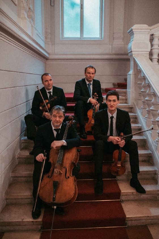 Concert of classical music:The Zagreb Quartet